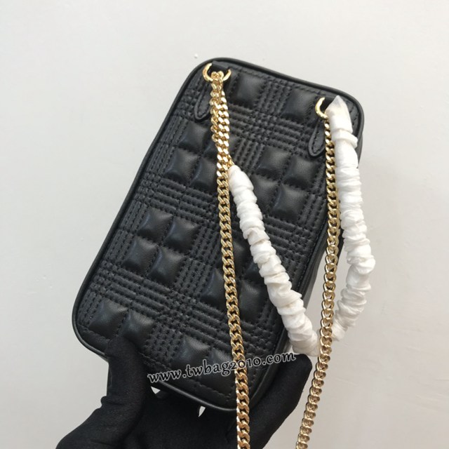 Burberry專門店新款絎縫手機包 巴寶莉Lola蘿拉收納袋鏈條小挎包 yxb1079